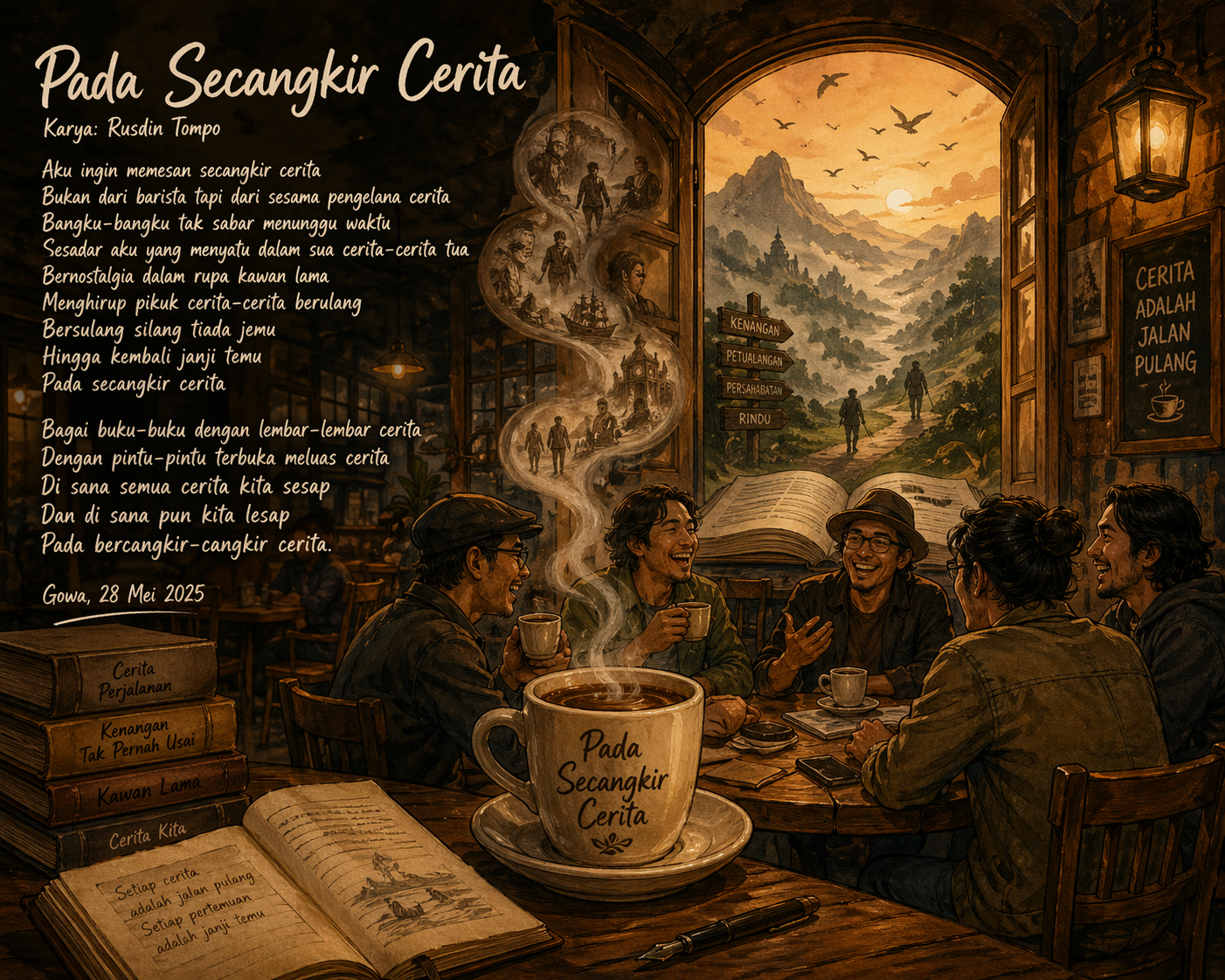 Pada Secangkir Cerita